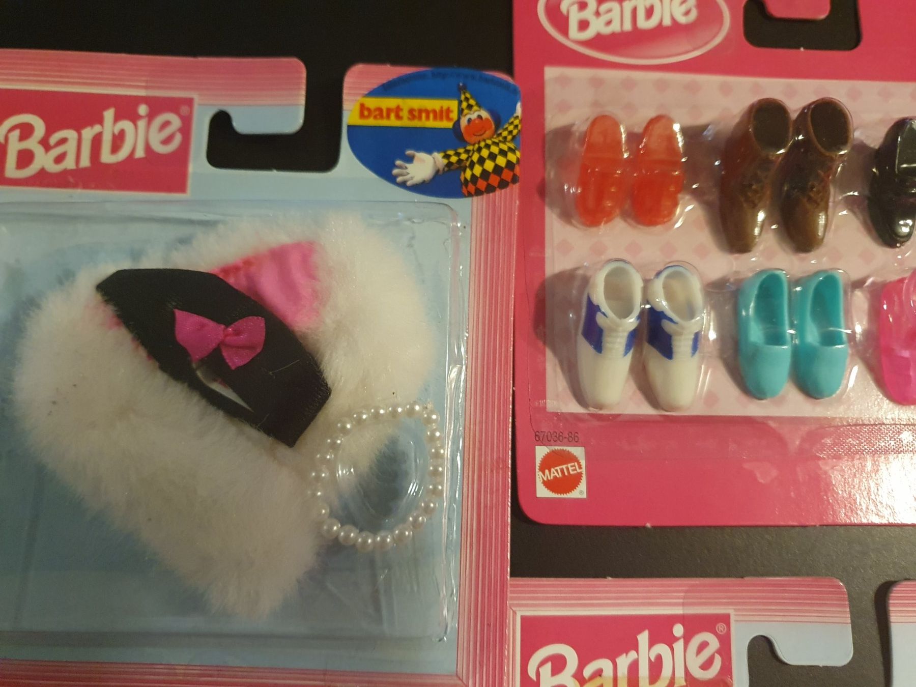 Bambole: Barbie 3 Kleider Sets & 3 Schuh Sets – Usato da Zürich venduto da summersand 1
