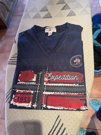 Geographical Norway Expedition T-Shirt Gr M, top Zustand
