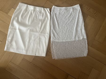 H&M Minirock & Paillettenrock für Ausang Gr. XS 👗✨