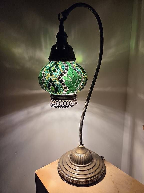 Lampade: Mosaiklampe grün – Usato da Zürich venduto da nina46
