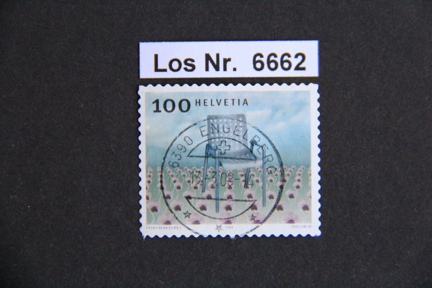 Tutti i francobolli: CH 2004 sauberer Vollstempel                        Los 6662 – Usato da Volken venduto da jukon65