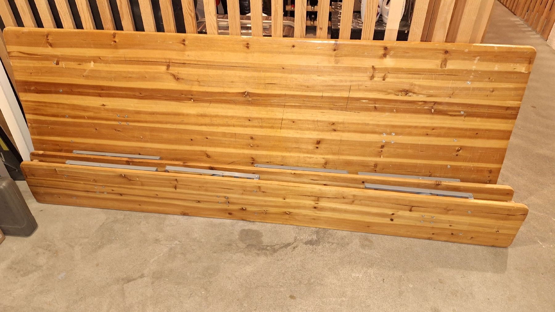 Tischset: Festbankgarnitur holz – Gebraucht aus Zürich von djoki88