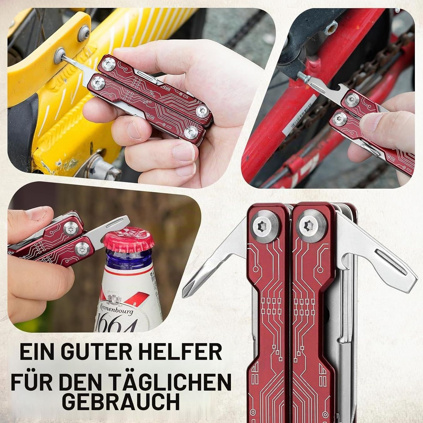 Alle Werkzeuge: Multitool mit Klappschere – Neu (gemäss Beschreibung) aus Rotkreuz von Squirrel_00 1