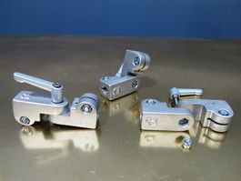 2x Gelenkklemmverbinder mit Klemmhebel