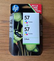 HP 57 Tri-Color Doppelpack Original Druckerpatronen Neu & OV
