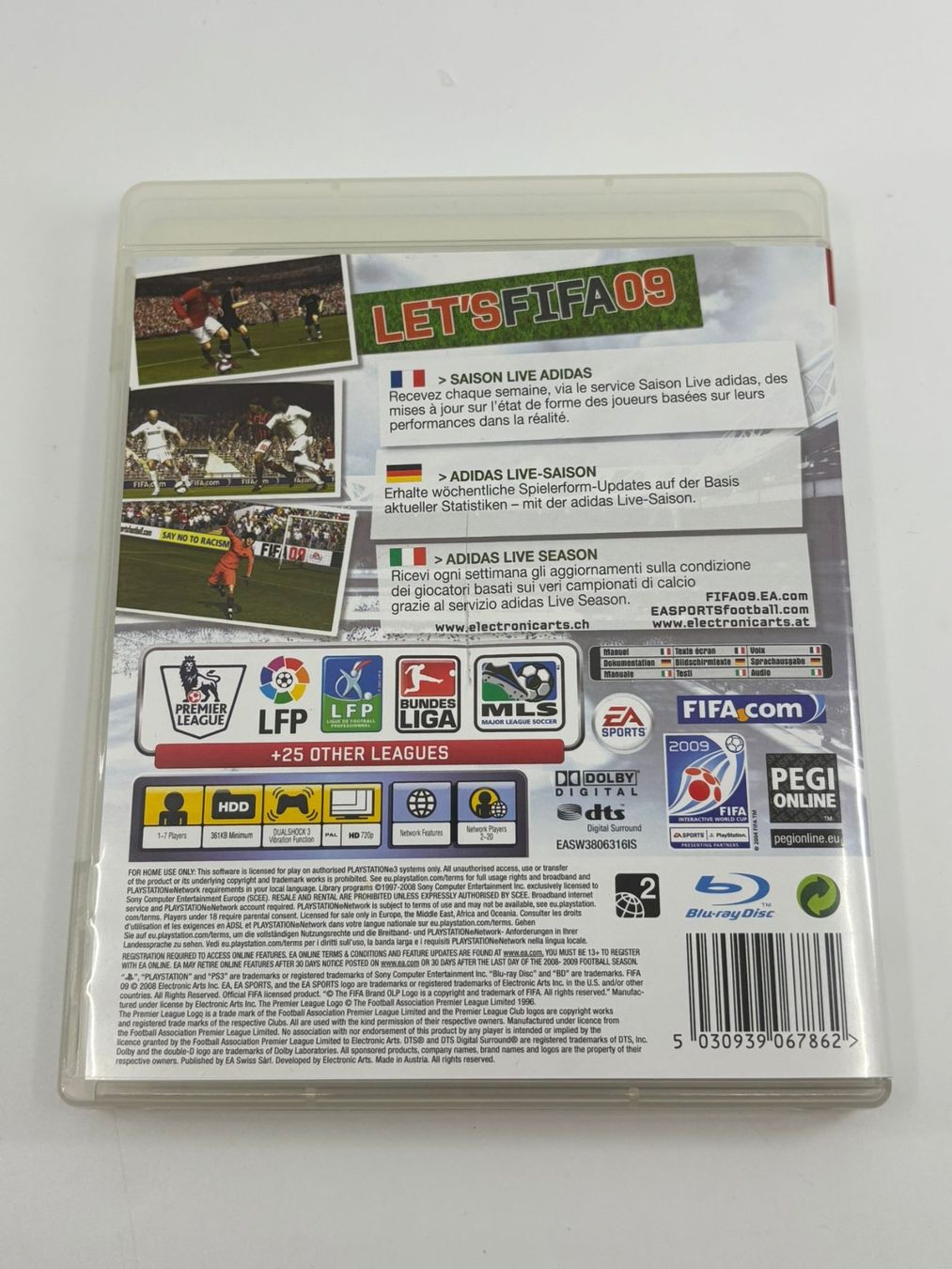 Giochi: Fifa 09 (PS3) – Usato da Herisau venduto da Seyashop1 2