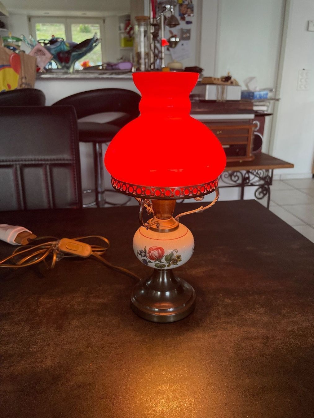 Lampen: Ancienne Lampe de Table Vintage Art Déco – Gebraucht aus Vallamand von Bricbracbroc82 8