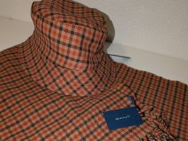 Fischerhut braun-schwarz kariert, GANT, Gr. 56, neu m. Et.