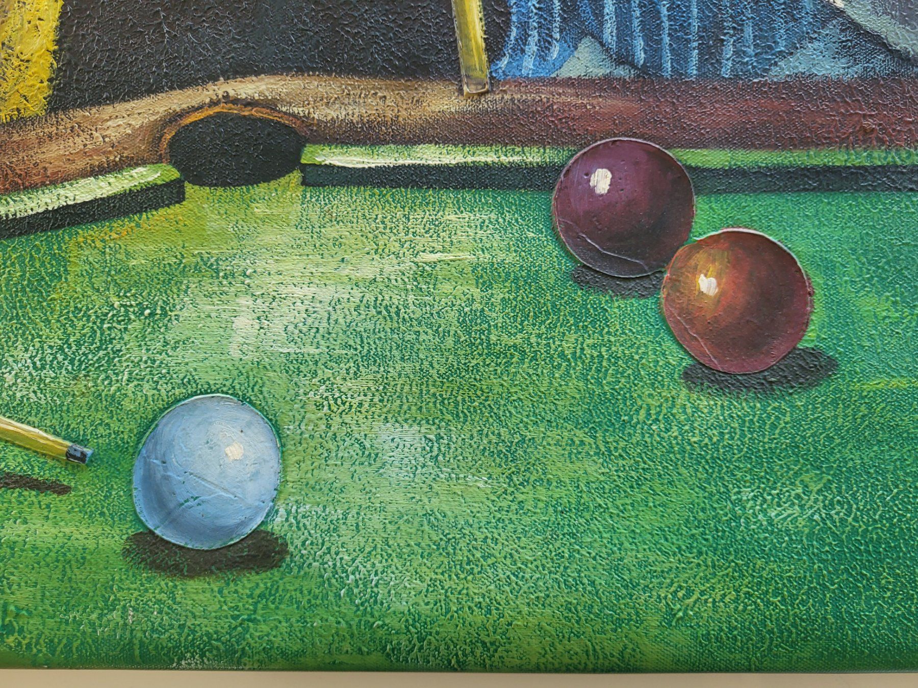 Dipinti: Gemälde Hunde am Billiardtisch – Nuovo (secondo la descrizione) da figino venduto da ame_frv2 6