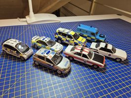 Polizeifahrzeuge England, Irland 1:43