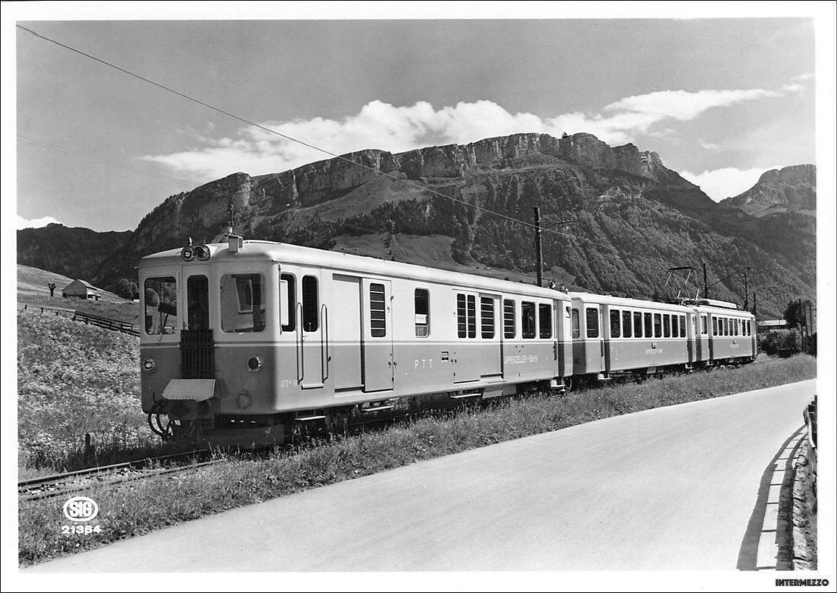 Cartes postales: Bahn // Appenzeller Bahn // Pendelzug – D'occasion à Basel par intermezzo12
