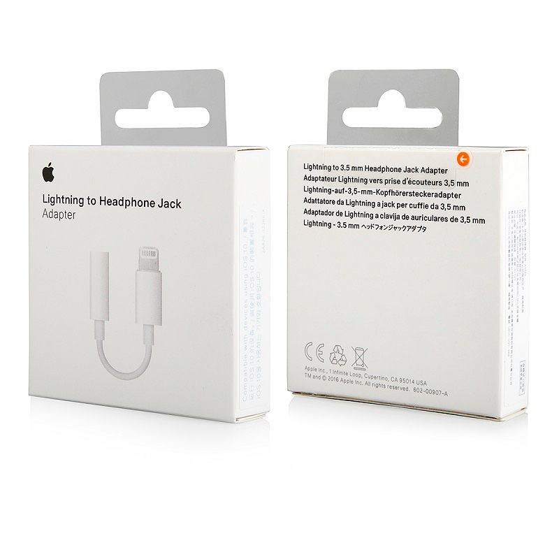 Apple Unità & Adattatore: Lightning to Headphone Jack – Nuovo e nell'imballaggio originale da Seewen SZ venduto da Timekeeper 2