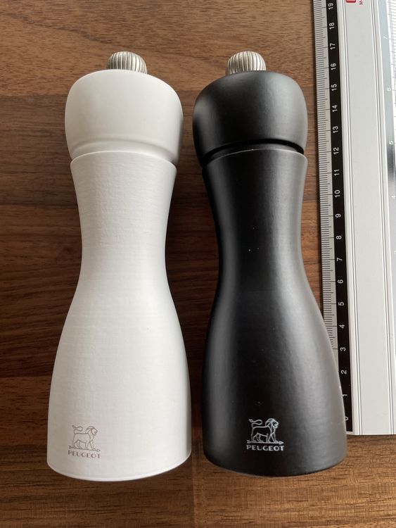 Peugeot Line Duo Pfeffer- Salzmühle elektrisch 15 cm Aluminium