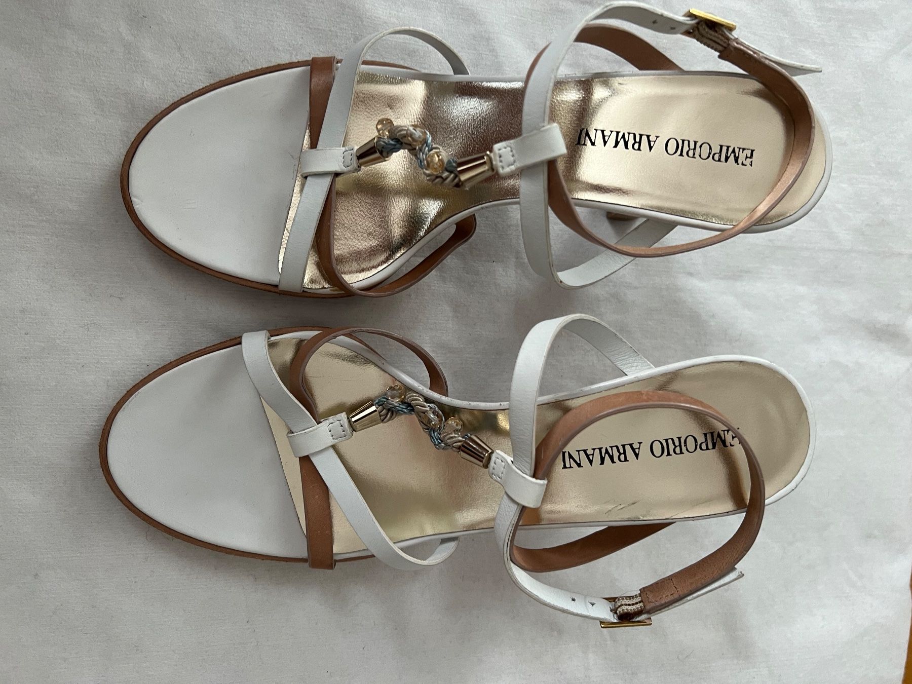 Armani Scarpe da donna: Giorgio Armani Strap Sandals – Nuovo (secondo la descrizione) da Genève venduto da eppla 1