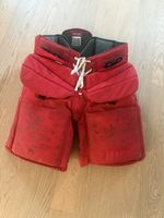 Vaughn Goalie Eishockey Hosen Hiller rot Grösse XL