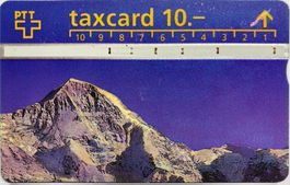Eiger Mönch Jungfrau Taxcard 2 gebr.