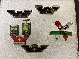 Pin Sammlung MUBA Mustermesse Basel