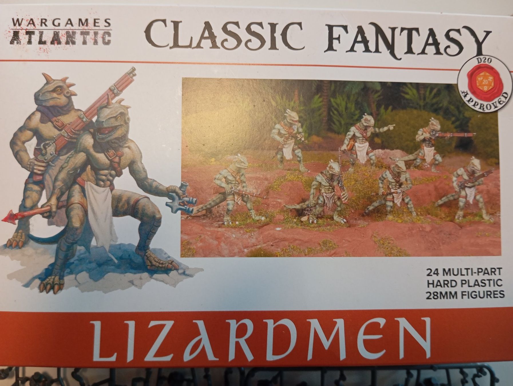 Kit di modellismo & Modellini statici: Wargames Atlantic: Lizardmen – Usato da Rodels venduto da eli_g8n7 1