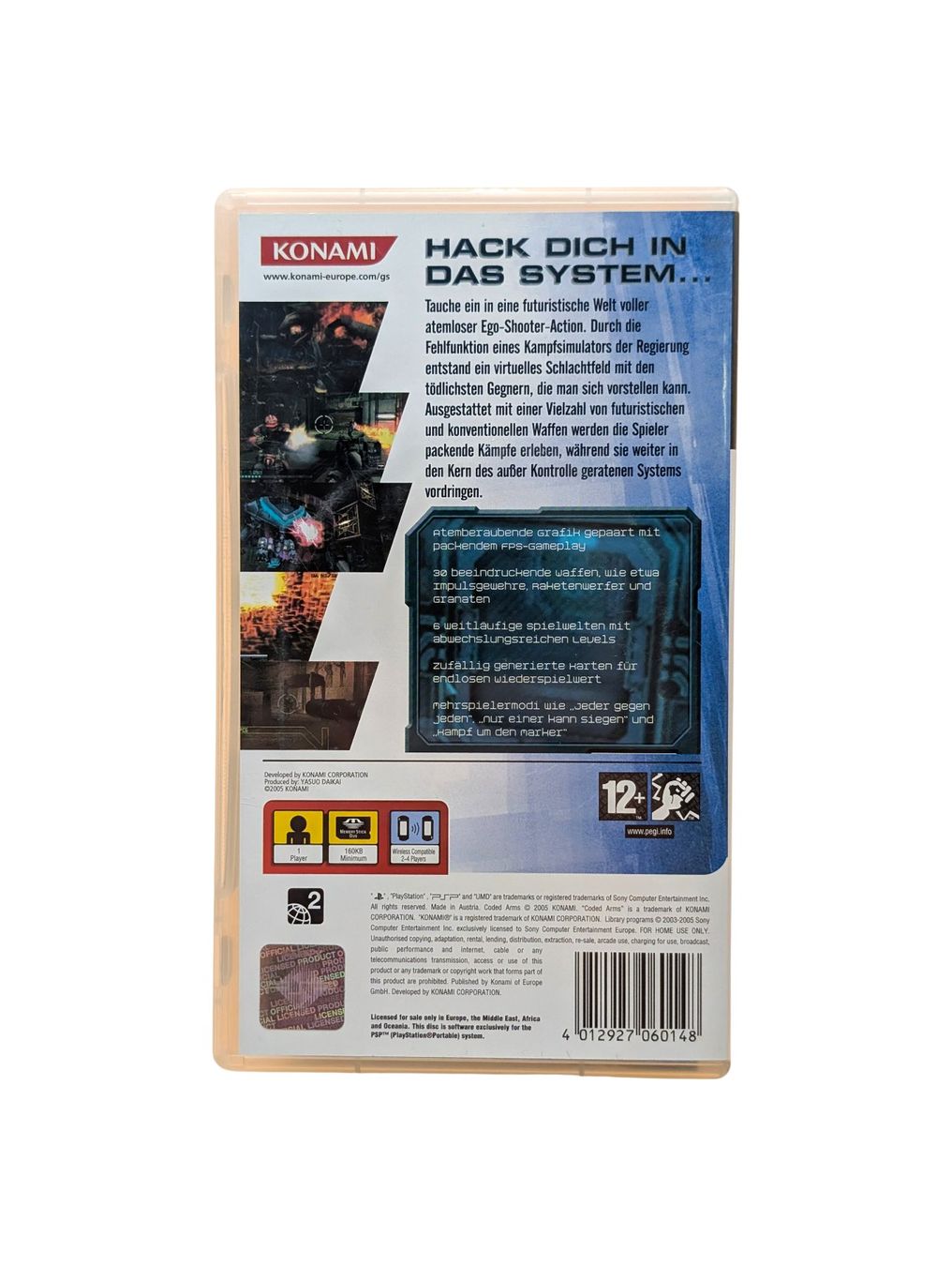 Sony Giochi: Coded Arms (PSP) – Usato da Domat/Ems venduto da IsseldorsShop 1