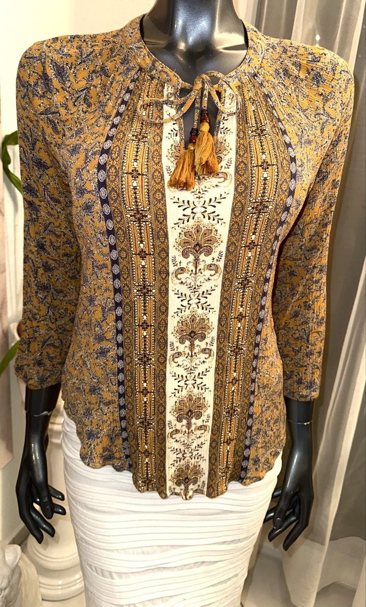 Camicette: MASON&BELLE BOHO BLUSE GR. M neuwertig – Nuovo (secondo la descrizione) da Unteraegeri venduto da MH203 3