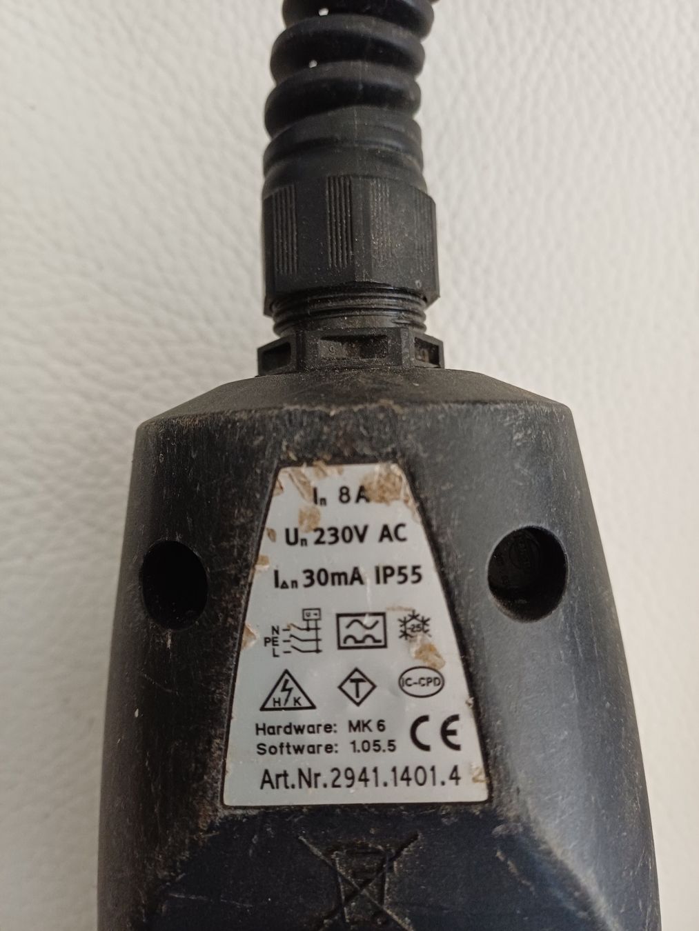 Batterie-Ladegeräte: KOPP Ladegerät Mode 2 charging cable 8A 230V Netzstecker – Gebraucht aus Freudwil von magf 3