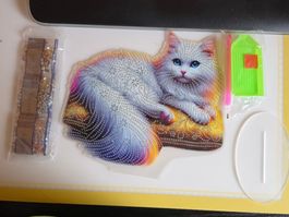 DIAMOND PAINTING KATZE ZUM AUFSTELLEN