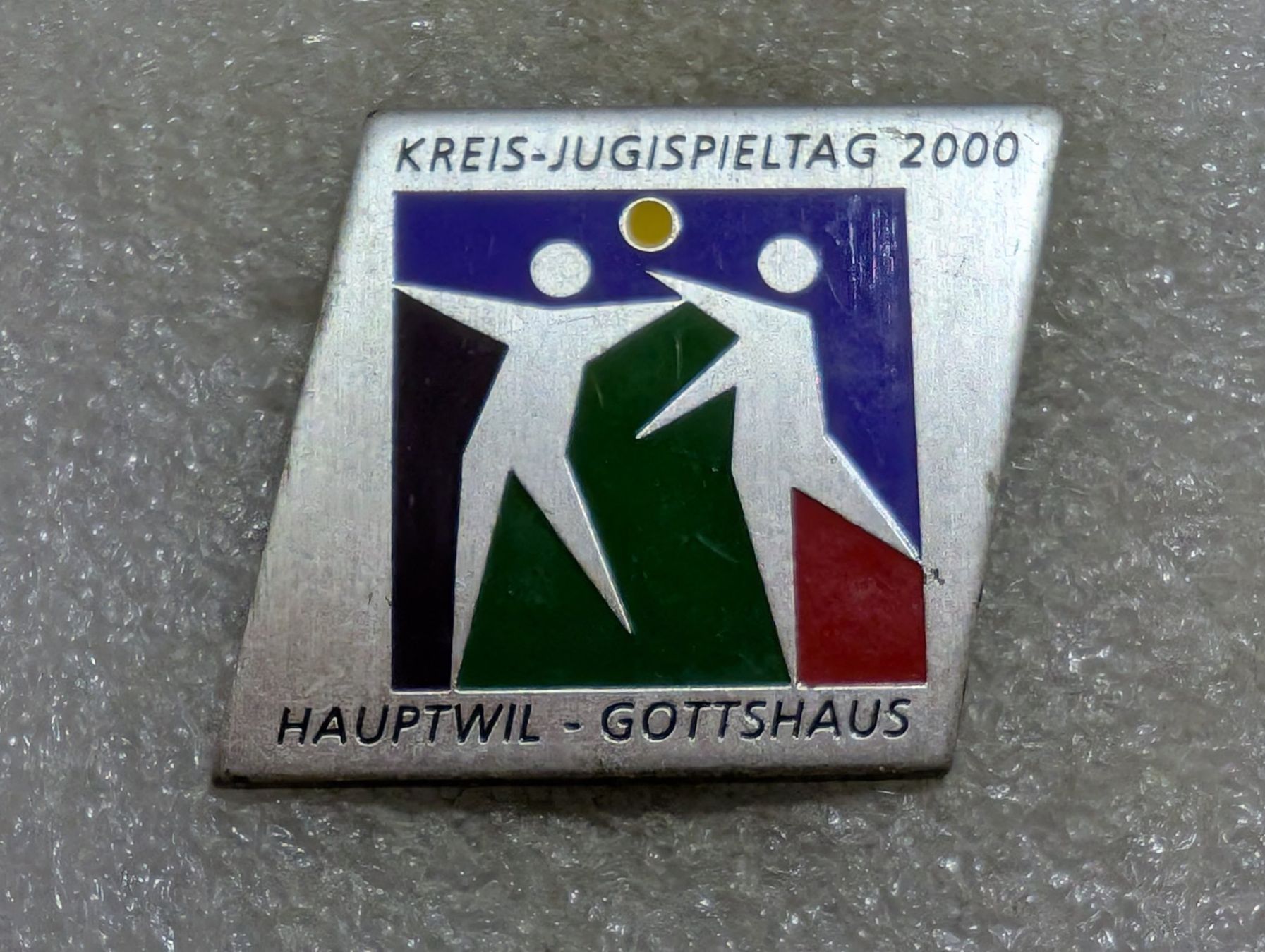 Placchette & Badge: Ansteckpin 107: Kreis Jugispieltag – Usato da Oppligen venduto da Pin-Fall-Shop