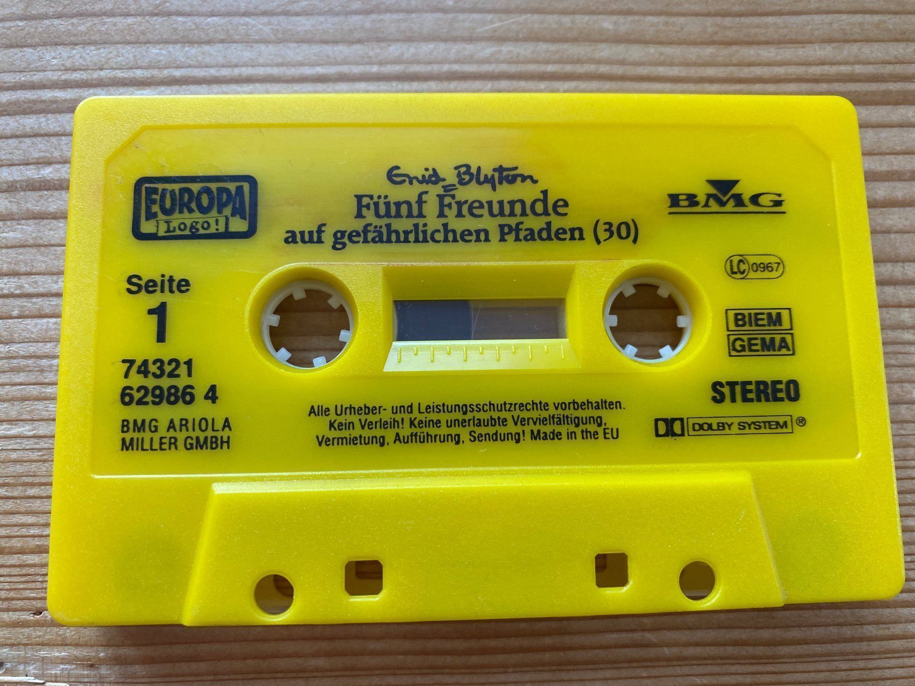Kompaktkassetten: Kassette – Funf Freunde (30) – Gebraucht aus St.Gallen von kingsamas 5