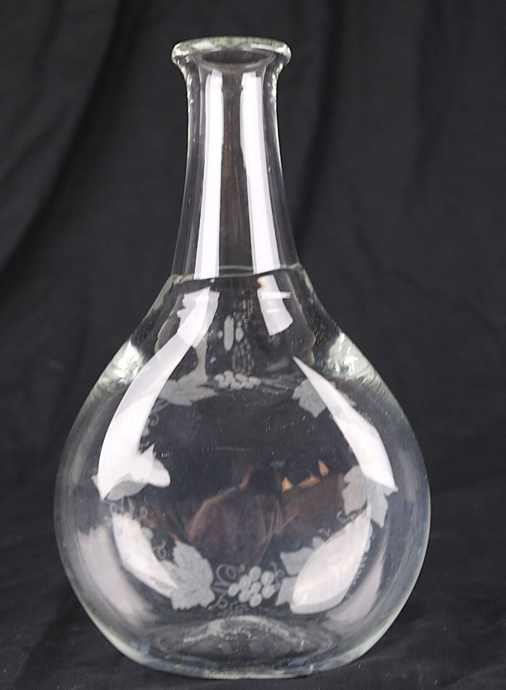 Carafes: Glaskaraffe mit Weinranken – D'occasion à Volketswil par brockipfannenstil 2