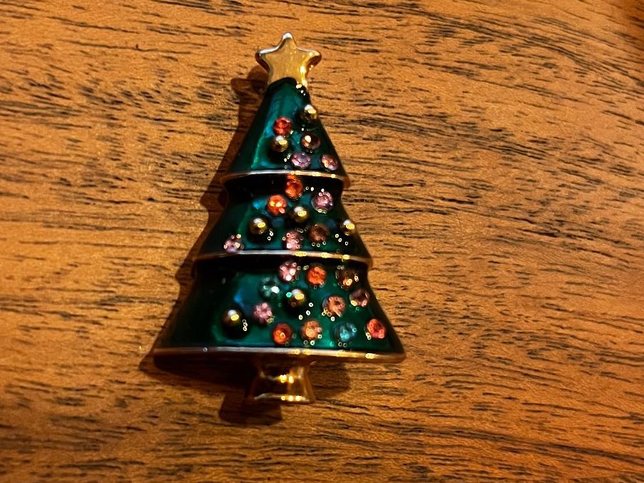 Spille & Fermagli: Weihnachtsbaum Brosche 🎄 – Nuovo e nell'imballaggio originale da Gams venduto da Mariawicca 2