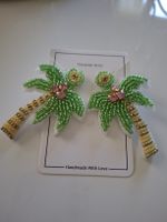 Boucles d'oreilles palmiers 🌴 NEUVES