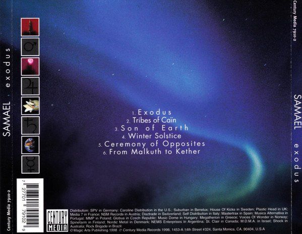 CD: Samael - Exodus – Usato da Uzwil venduto da visions77 1