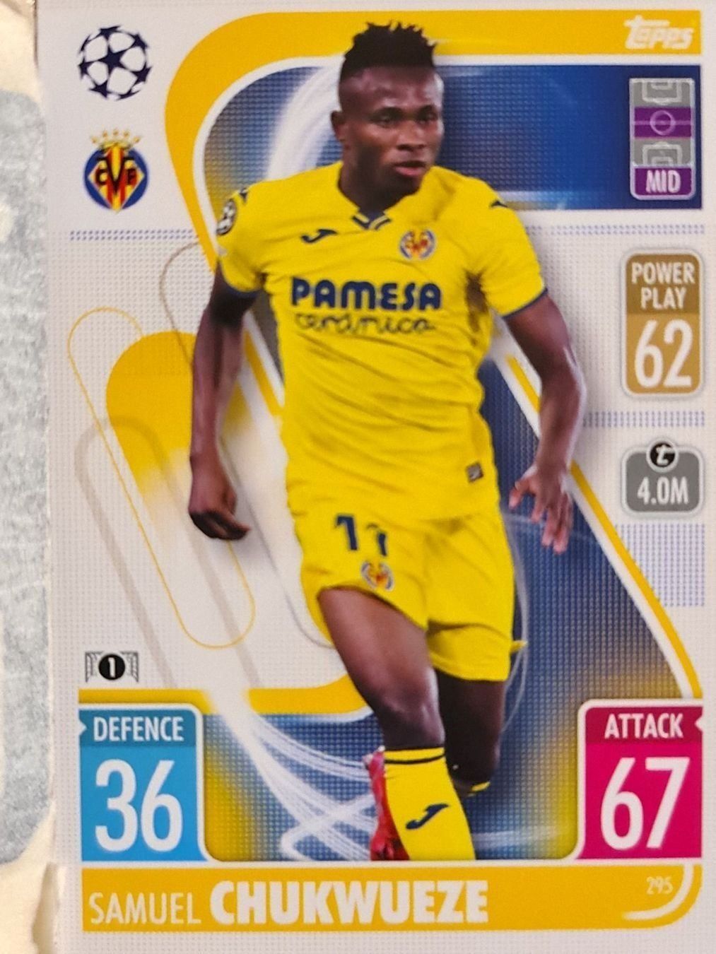 Topps Carte collezionabili: Topps Match Attax 295 – Usato da Dintikon venduto da Prime-shop
