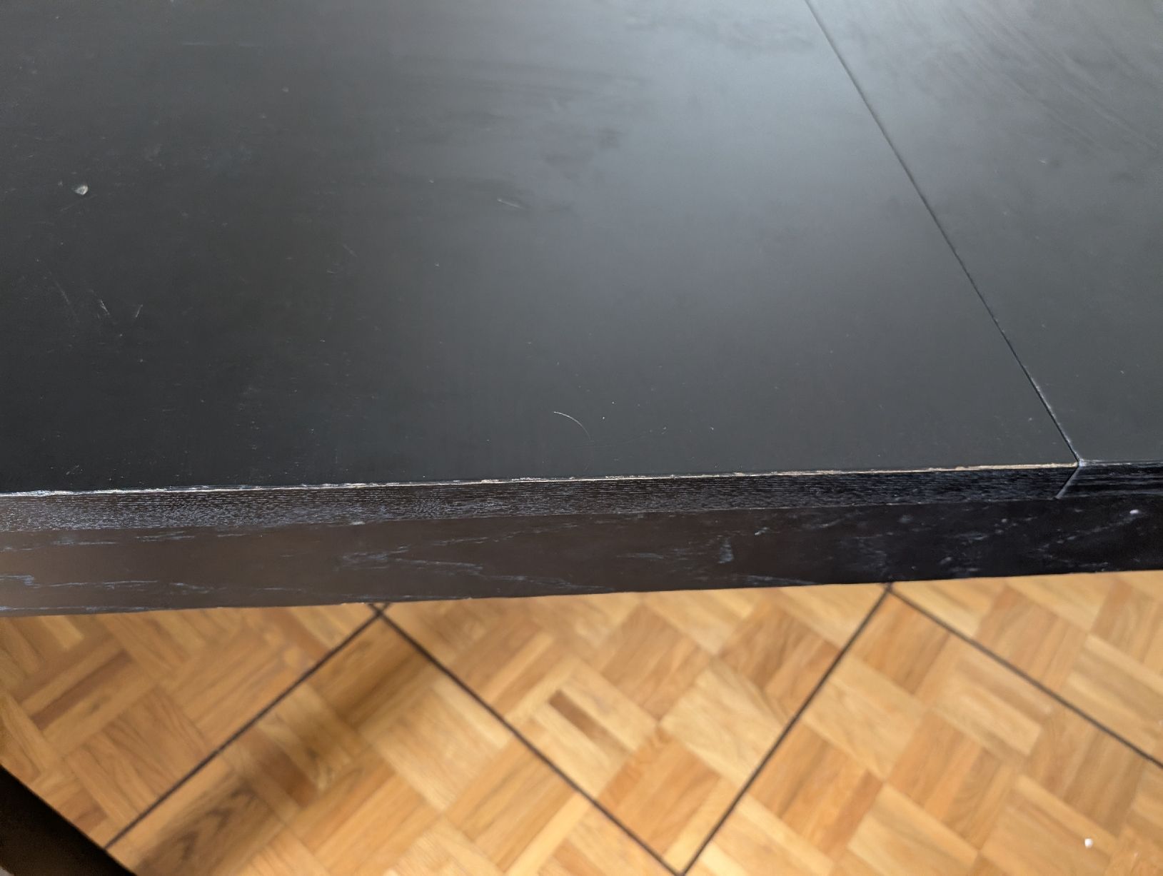 Ikea Tische: IKEA Bjursta full extensible black table Used, see pictures – Gebraucht aus Fribourg von balzabalza 4