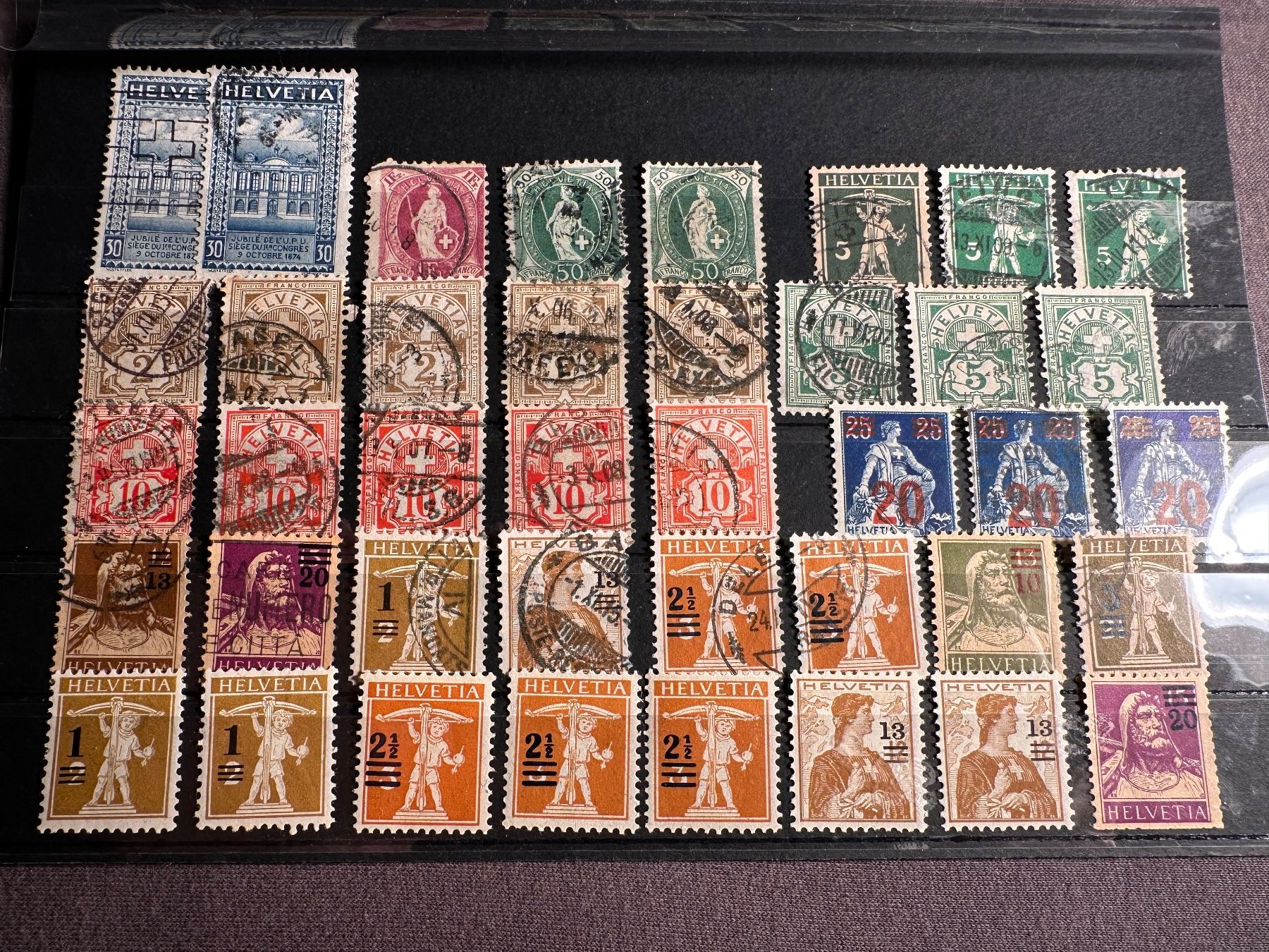 Tutti i francobolli: Altschweit Briefmarken + Aufdrücke – Usato da Stettfurt venduto da 2442