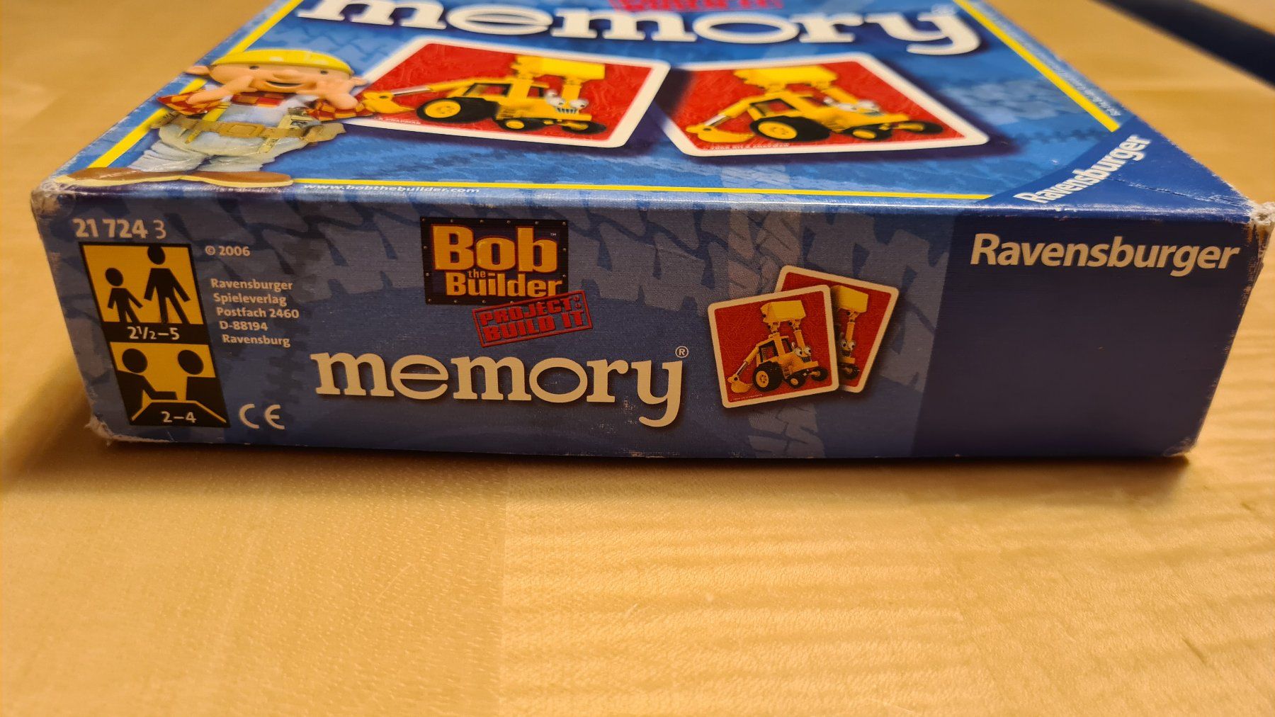 Ravensburger Giochi: Bob der Baumeister Memory – Usato da Obergösgen venduto da schesom 2
