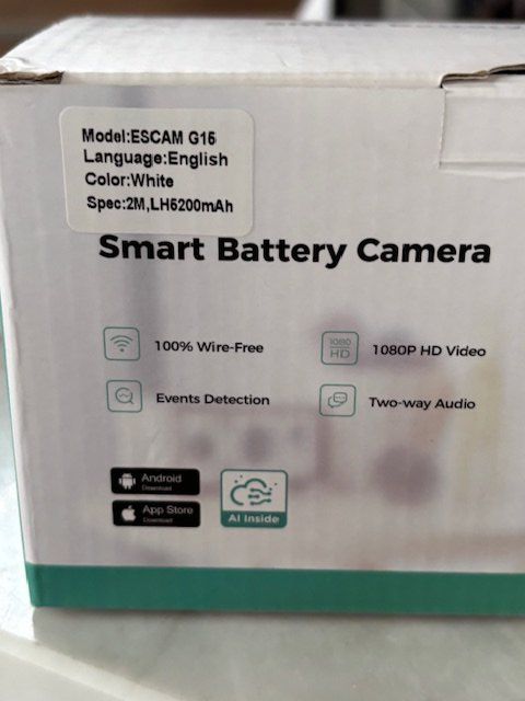 Videocamere: Sicherheitskamera ESCAM G16 wireless, weiss, Topprodukt – Nuovo (secondo la descrizione) da Lengnau AG venduto da Qualipreis1 1
