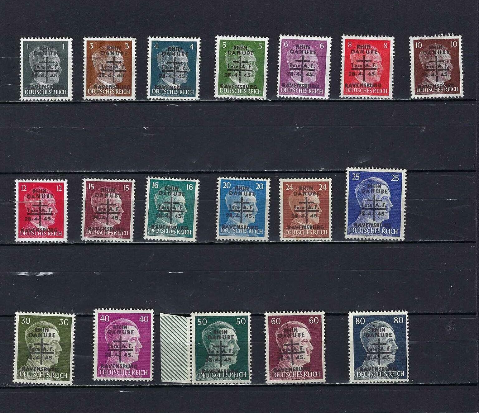 Alle Briefmarken: Lokalausgabe Ravensburg ** – Neu (gemäss Beschreibung) aus Altstätten SG von euro010