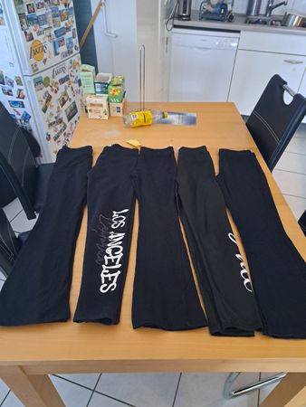 Lot de 5 leggings noir