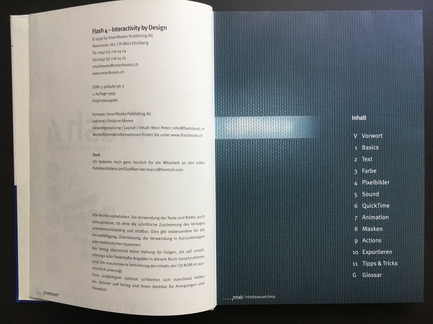 Bücher: Buch: Marc Peter – Flash 4 Interactivity by Design (1999) – Gebraucht aus Basel von loukash 3