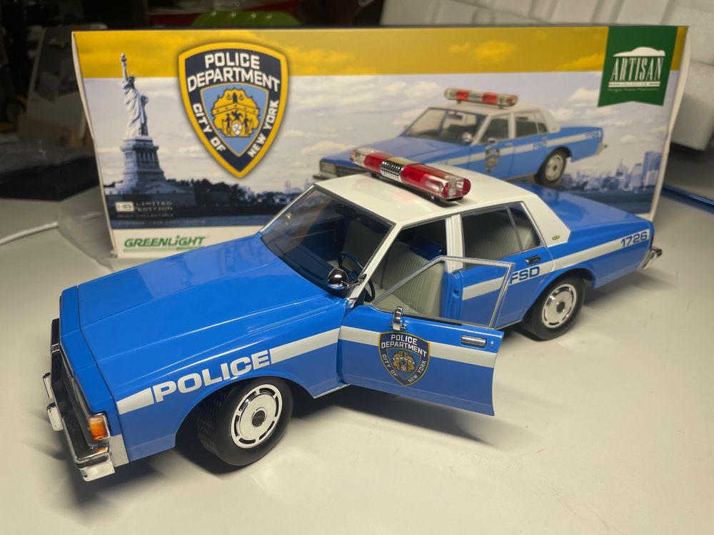 Voiture De Collection Chevrolet Caprice New York City Police Department