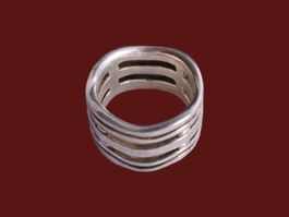Massive Silver Ring / Bague Jewellery
