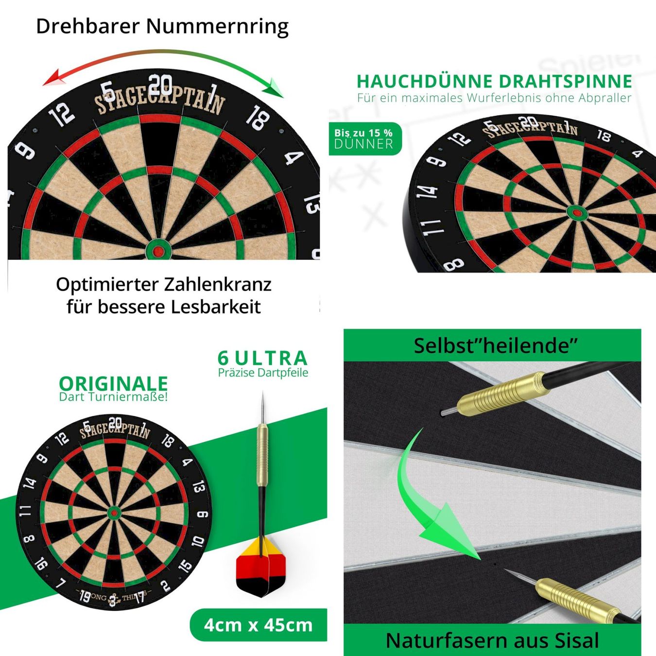Dart: Stagecaptain DBS-1715C Dartscheibe Set – Neu und originalverpackt aus Bottighofen von zaap 5