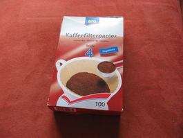 Kaffeefilterpapier von Aro Gr. 4
