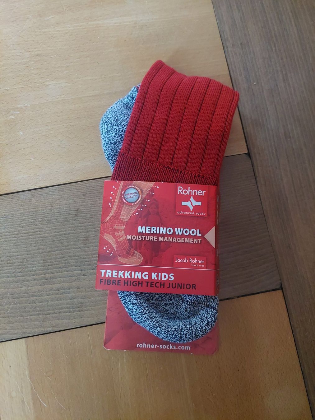 Rohner Socken für Kinder: Rohner Merino Wandersocken Grösse 35/38 – Neu und originalverpackt aus Beckenried von Havacola