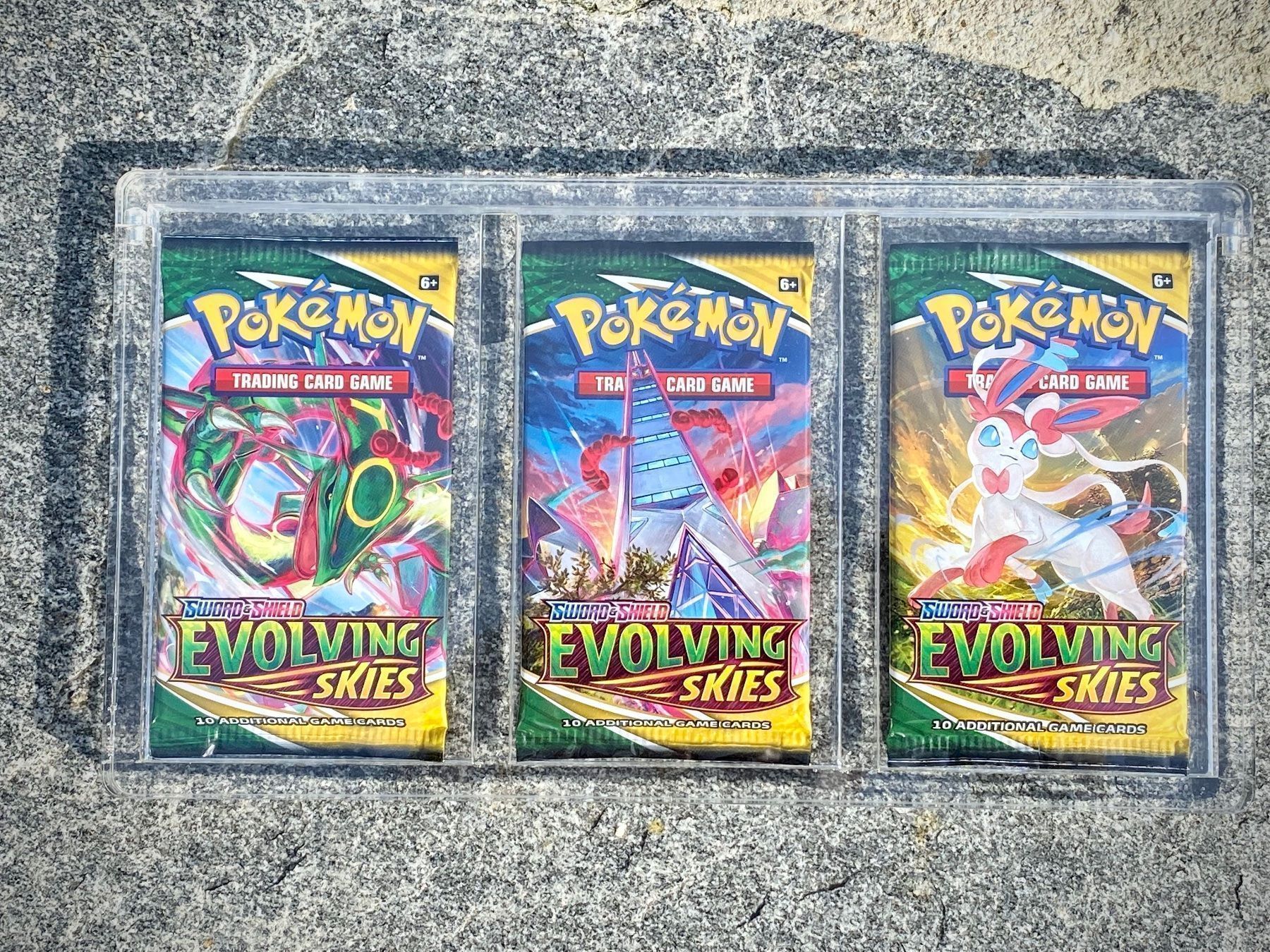 Pokémon Carte collezionabili: Pokemon Acrylic Acryl case 3 Boosters – Nuovo e nell'imballaggio originale da Contone venduto da Adamantium_swiss 2