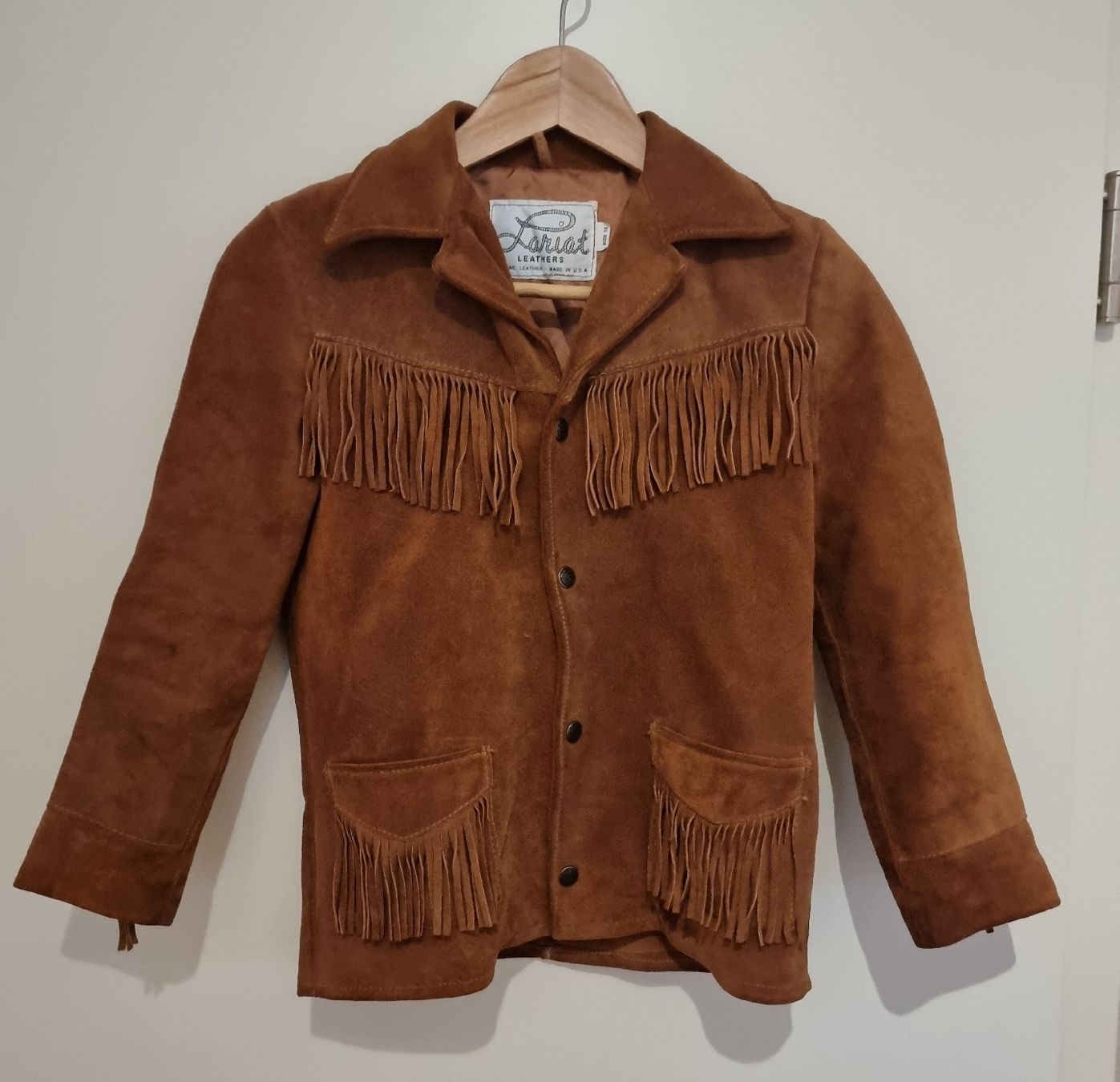 Giacche: Lariat Leathers Wildlederjacke Grösse 146 – Usato da Rigi-Kaltbad venduto da Marion_Fercher