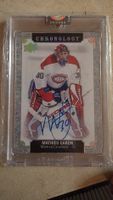 Mathieu Garon UD Chronology  Autograph 2018-19 CANADIENS
