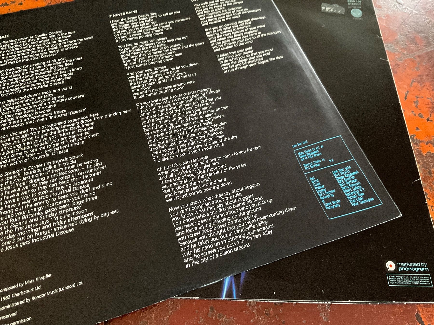Dischi in vinile: Dire Straits Love over gold LP – Usato da Delémont venduto da vinylfreak01 2
