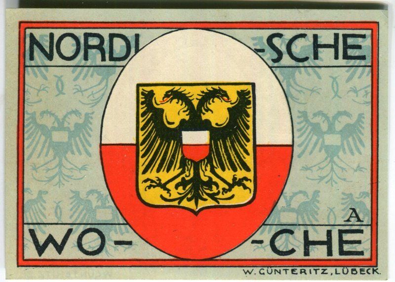 Banknoten: Notgeld "50 Pfennig. Lübeck 1921" – Gebraucht aus Basel von Butsch5